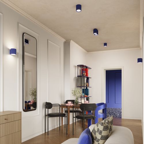 Plafon AURA 1 ultramaryna GU10 na Arena.pl