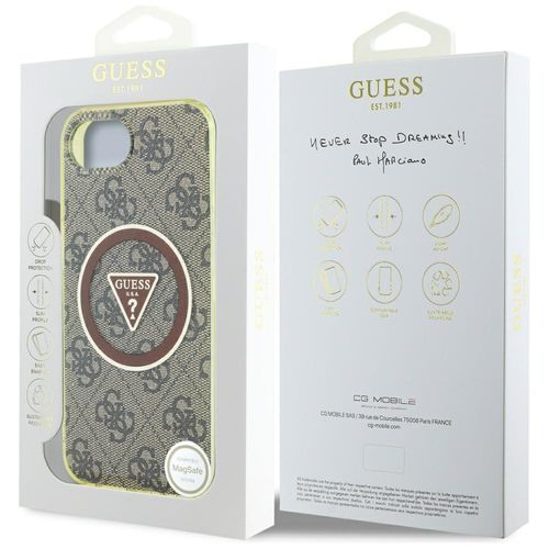 etui guess iml metal glitter 4g circle   triangle magsafe do iphone na Arena.pl