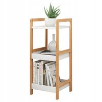 Regał ModernHome 29,5 cm x 72 cm x 29 cm biały