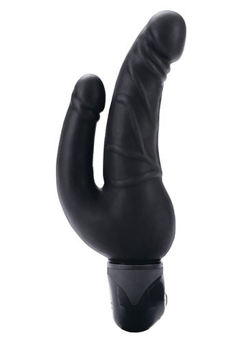 wibrator podwójny bendie stud calexotics czarny 14 cm na Arena.pl