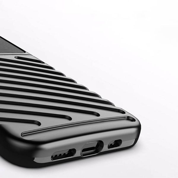 Etui Iphone 13 Pro Pancerne Thunder Czarne zdjęcie 3