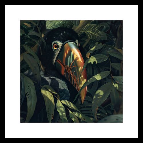 Plakat 20x20cm Skryty Tukan na Arena.pl