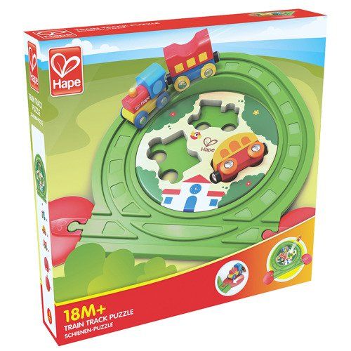HAPE Tor kolejowy TRAIN Torowisko puzzle na Arena.pl