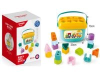 DLA DZIECI SORTER LITEROWY Z KLOCKAMI