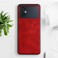 Etui AIORIA Vintage LEATHER do Xiaomi Poco M5 4G czerwony