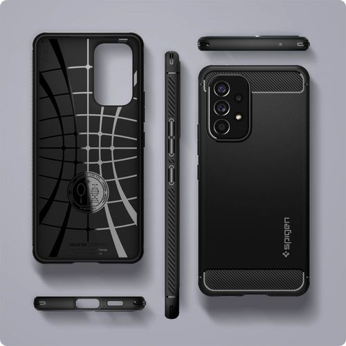 spigen rugged armor galaxy a53 5g matte black na Arena.pl