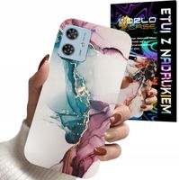 ETUI CASE DO MOTOROLA MOTO G55 - MARMUR WZORY DLA KOBIET PLECKI OBUDOWA