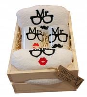 MĄŻ ŻONA MRS rocznica ślubu 10 20 30 40 50 PREZENT