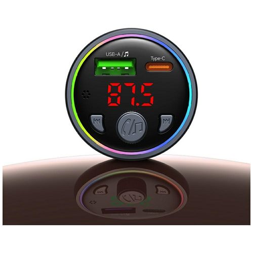 ładowarka samochodowa usams cc328 30w    1xusb-a 1xusb-c bluetooth fm na Arena.pl