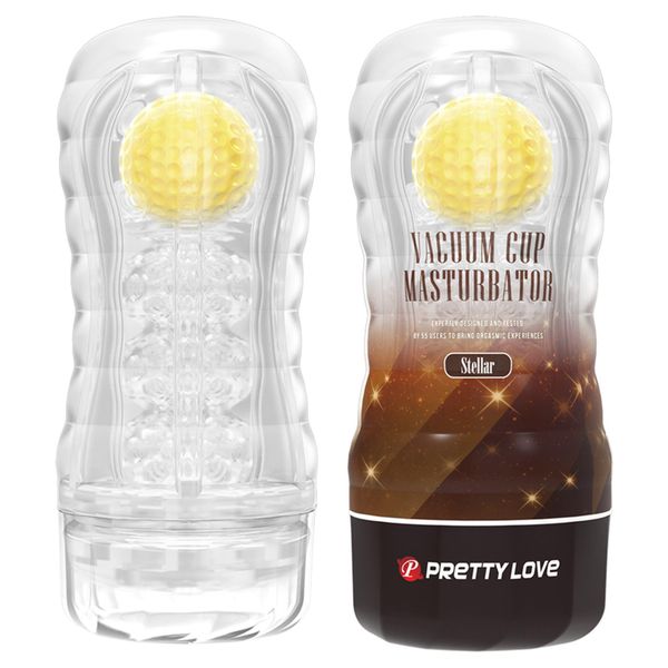 PRETTY LOVE - VACUUM CUP MASTURBATOR Stellar ABS TPR zdjęcie 1