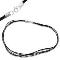 RZEMIEŃ ZE SKÓRY NATURALNEJ 45CM 5 LINEK