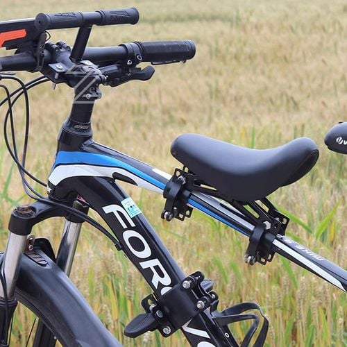 BEZPIECZNY FOTELIK ROWEROWY PRZEDNI DLA DZIECK POJEDYNCZY +PODNÓŻEK +PORĘCZ na Arena.pl