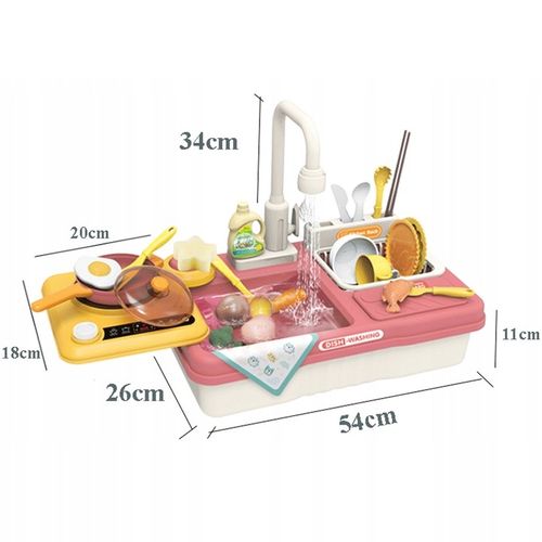 ZLEWOZMYWAK DLA DZIECI ELEKTRYCZNY AKCESORIA OBIEG WODY 31akc MATADI na Arena.pl