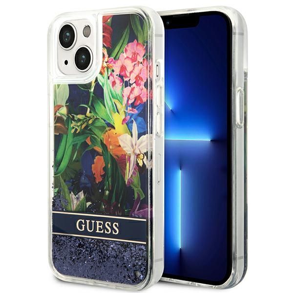 Etui Guess do iPhone 15, iPhone 14, iPhone 13, Niebieski zdjęcie 1