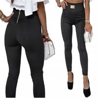 ELEGANCKIE SOPASOWANE LEGGINSY Z ZAMKIEM LAURE! WZ.2