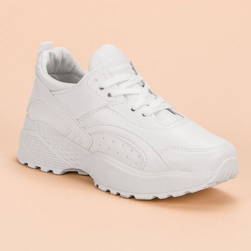 Białe Sneakersy Na Platformie r.39 na Arena.pl