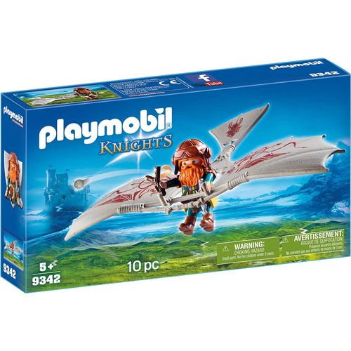 PLAYMOBIL 9342 Knights Dwarf Flying Machine na Arena.pl