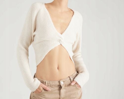 ONLY Sweter w kolorze Biały XXL na Arena.pl