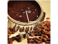 40X40CM ZEGAR KAWA MIELONA OBRAZ