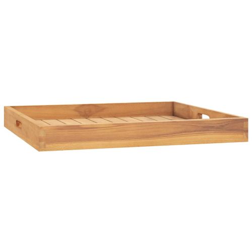 Taca, 60x60 cm, lite drewno tekowe na Arena.pl