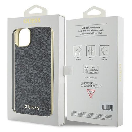 Etui Guess do iPhone 15 Plus, iPhone 14 Plus, Szary na Arena.pl