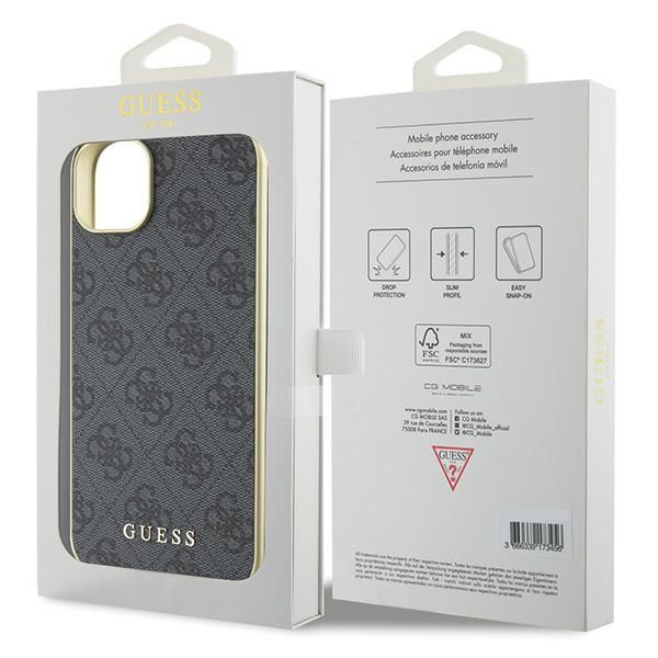 Etui Guess do iPhone 15 Plus, iPhone 14 Plus, Szary zdjęcie 8