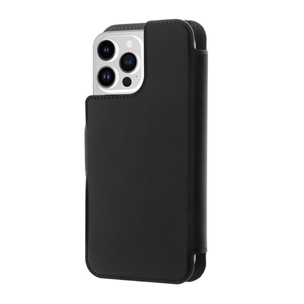 PURO Folio MagSafe Case - Etui iPhone 14 Pro / 13 Pro (czarny) zdjęcie 2