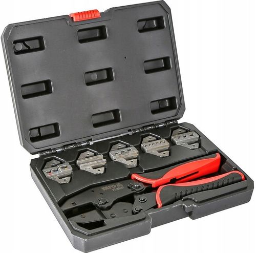 YATO KOMPLET ZESTAW DO ZACISKANIA KONEKTORÓW 5 MATRYC WALIZKA YT-22451 na Arena.pl