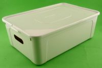 POJEMNIK PLASTIKOWY Z POKRYWKĄ 12 LITRÓW PUDEŁKO