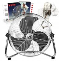 DUŻY WENTYLATOR 110W PODŁOGOWY Wiatrak CYRKULATOR MIESZACZ PLENER PRZYJĘCIA