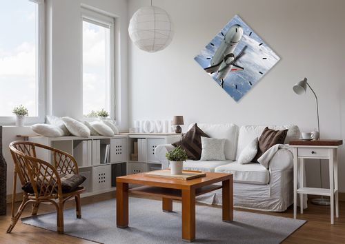 Zegar Ścienny - Sputnik Orbita - 60X60 Cm - C3Ad60X60-0496 na Arena.pl