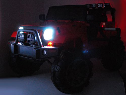 Duże Auto J E E P Hellcat miękkie koła EVA PA0123 na Arena.pl