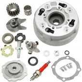 Sprzęgło Pół-Automat Tarcze Kosz Atv Quad Bombardier Barton Kxd 110