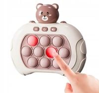 GRA ZRĘCZNOŚCIOWA POP IT ANTYSTRESOWA ELEKTRYCZNA KONSOLA PRO ŚWIECI MIŚ