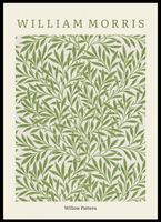 Plakat 50x70cm Design Willow Pattern, Morris Vintage do Salonu