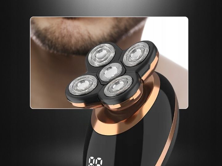 GOLARKA MĘSKA TR5-PRO TRYMER MASZYNKA DO BRODY GŁOWY TWARZY WŁOSÓW ALPHA zdjęcie 7