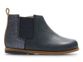 Clarks Botki dziecięce - Drew Fun na zamek - rozmiar 21 - granatowa skóra