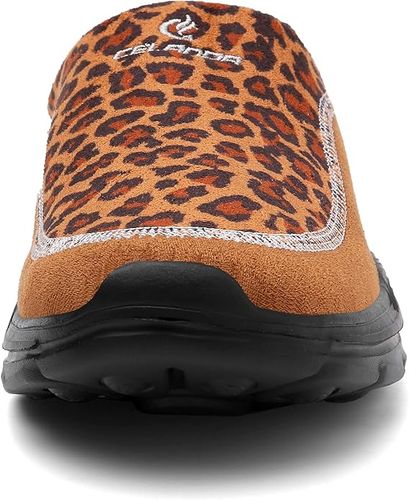 Klapki Damskie Męskie Ciepłe Antypoślizgowe Buty Domowe Panterka 42 EU na Arena.pl