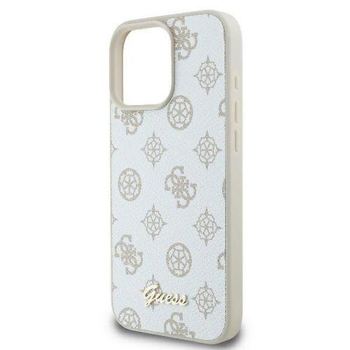 Guess GUHMP16LPGPYSH iPhone 16 Pro 6.3" biały/white hardcase Peony Script na Arena.pl