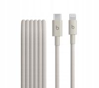 Kabel Przewód Beats Woven USB-C do Lightning 1,5m Szary