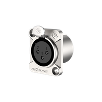 Roxtone gniazdo tablicowe XLR RX3FD-NT