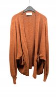 AMERICAN VINTAGE BRĄZOWY KARDIGAN S-M