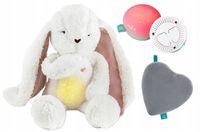 SZUMIŚ PRZYTULANKA KRÓLIK DLA DZIECI NA SEN 5W1 LAMPKA MELODIE SZUMY+GRATIS