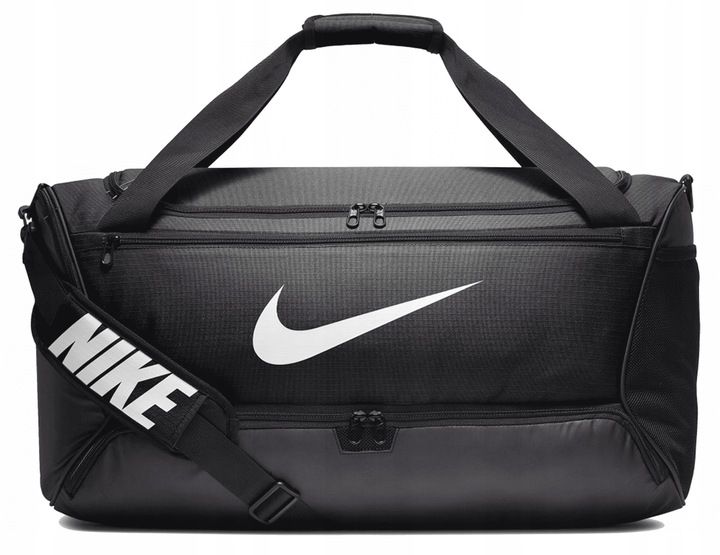 Torba sportowa Nike Brasilia M 60 l czarna zdjęcie 1