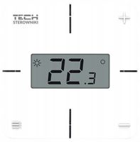 Tech R-8X bezprzewodowy regulator pokojowy czarny do L-X/L-12
