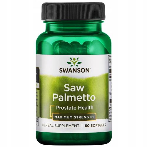 SWANSON SAW PALMETTO 320mg PALMA SABAŁOWA prostata na Arena.pl