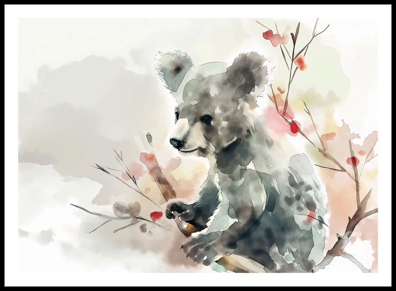 Plakat 84x59,5cm Akwarelowa Koala zdjęcie 3