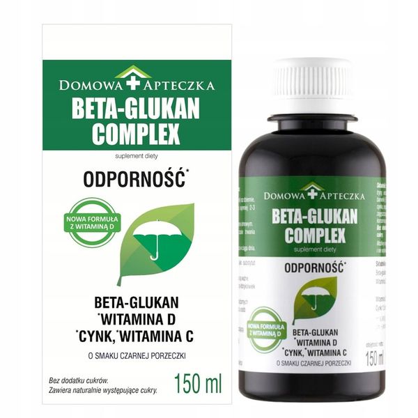 Beta Glukan Complex WITAMINA C D3 2000 jm Cynk ODPORNOŚĆ Suplement Diety zdjęcie 1