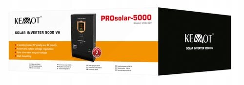 Inwerter solarny przetwornica 48V PROsolar-5000 na Arena.pl