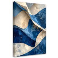 Obraz do salonu sypialni biura, Abstrakcja kształy figury